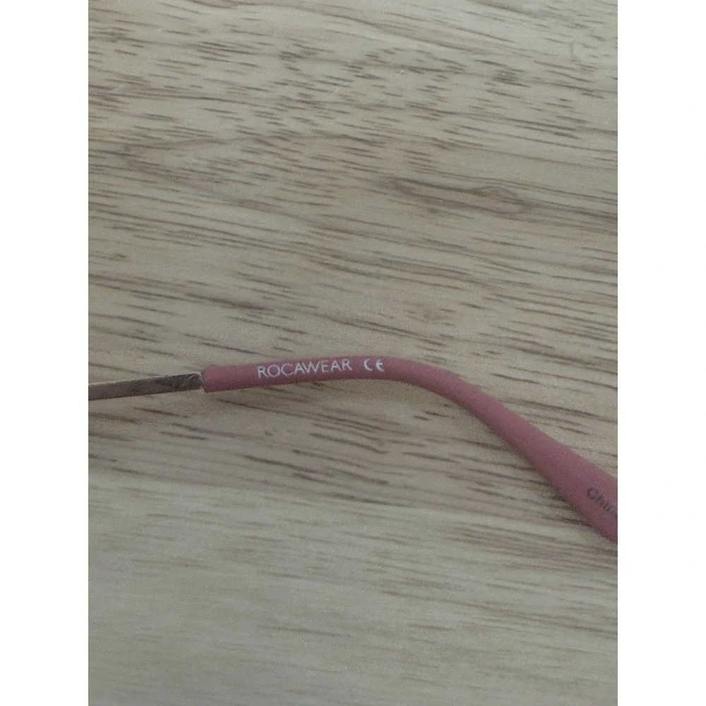 Rocawear Pinkish Biege Oversized Sunglasses Women's Brown Lens UV 400‎
